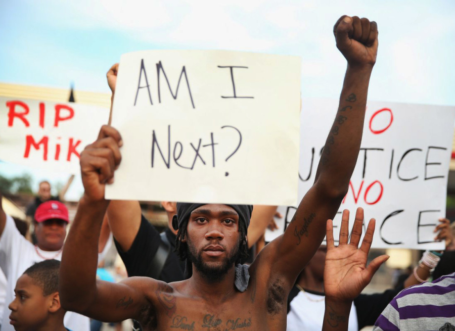 Proteste a Ferguson.